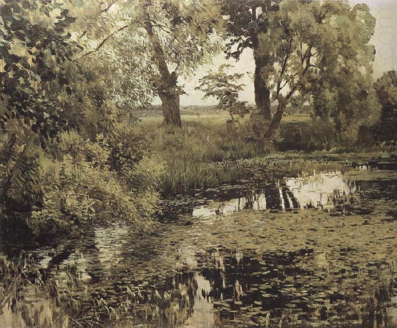 Verwachsener pond, Levitan, Isaak